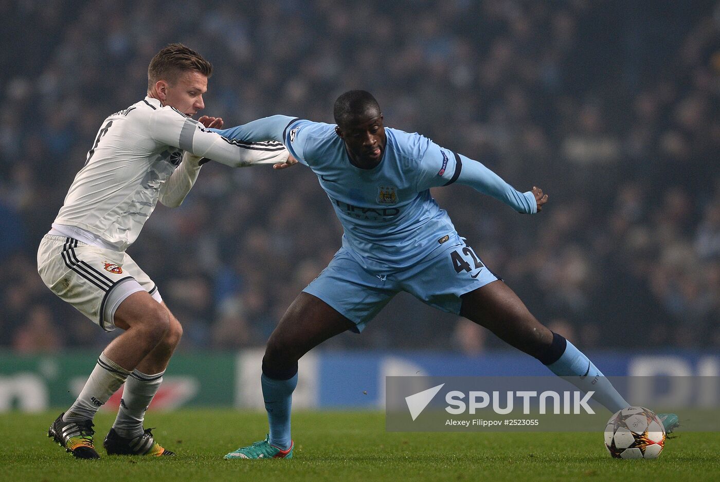 UEFA Champions League. Manchester City vs. CSKA