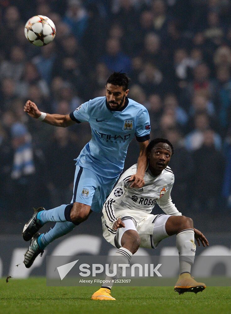 UEFA Champions League. Manchester City vs. CSKA
