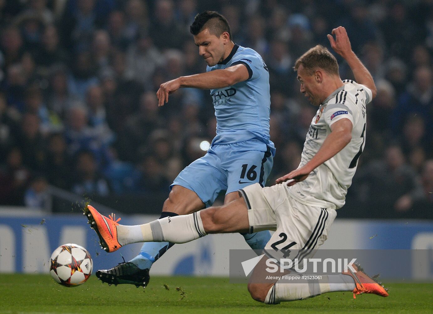 UEFA Champions League. Manchester City vs. CSKA
