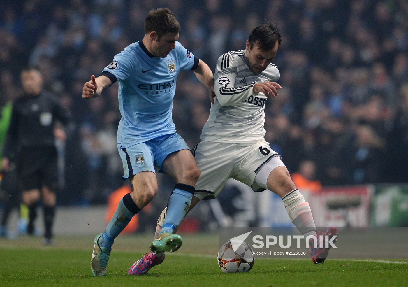UEFA Champions League. Manchester City vs. CSKA