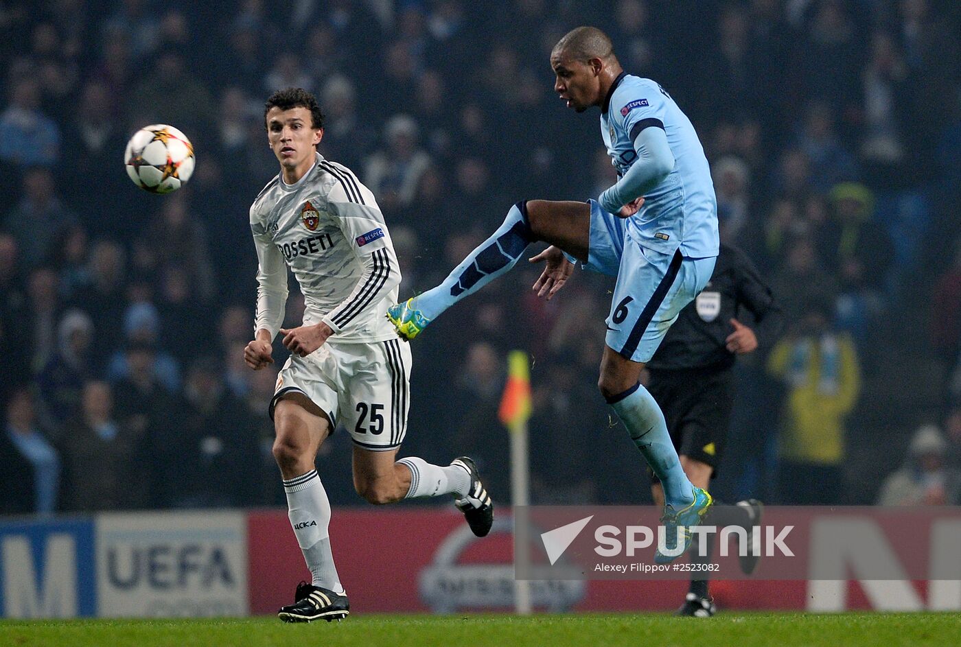 UEFA Champions League. Manchester City vs. CSKA