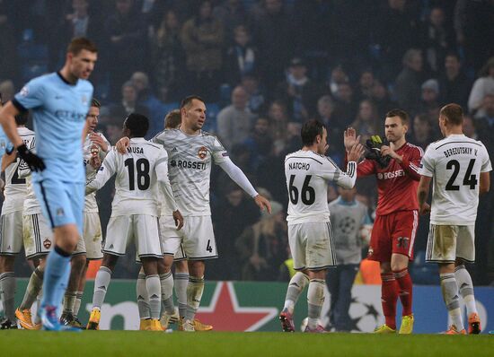 UEFA Champions League. Manchester City vs. CSKA
