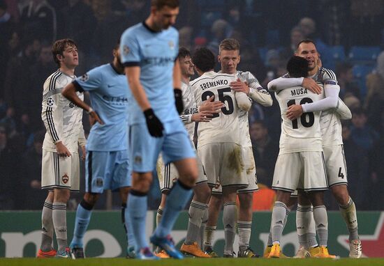UEFA Champions League. Manchester City vs. CSKA
