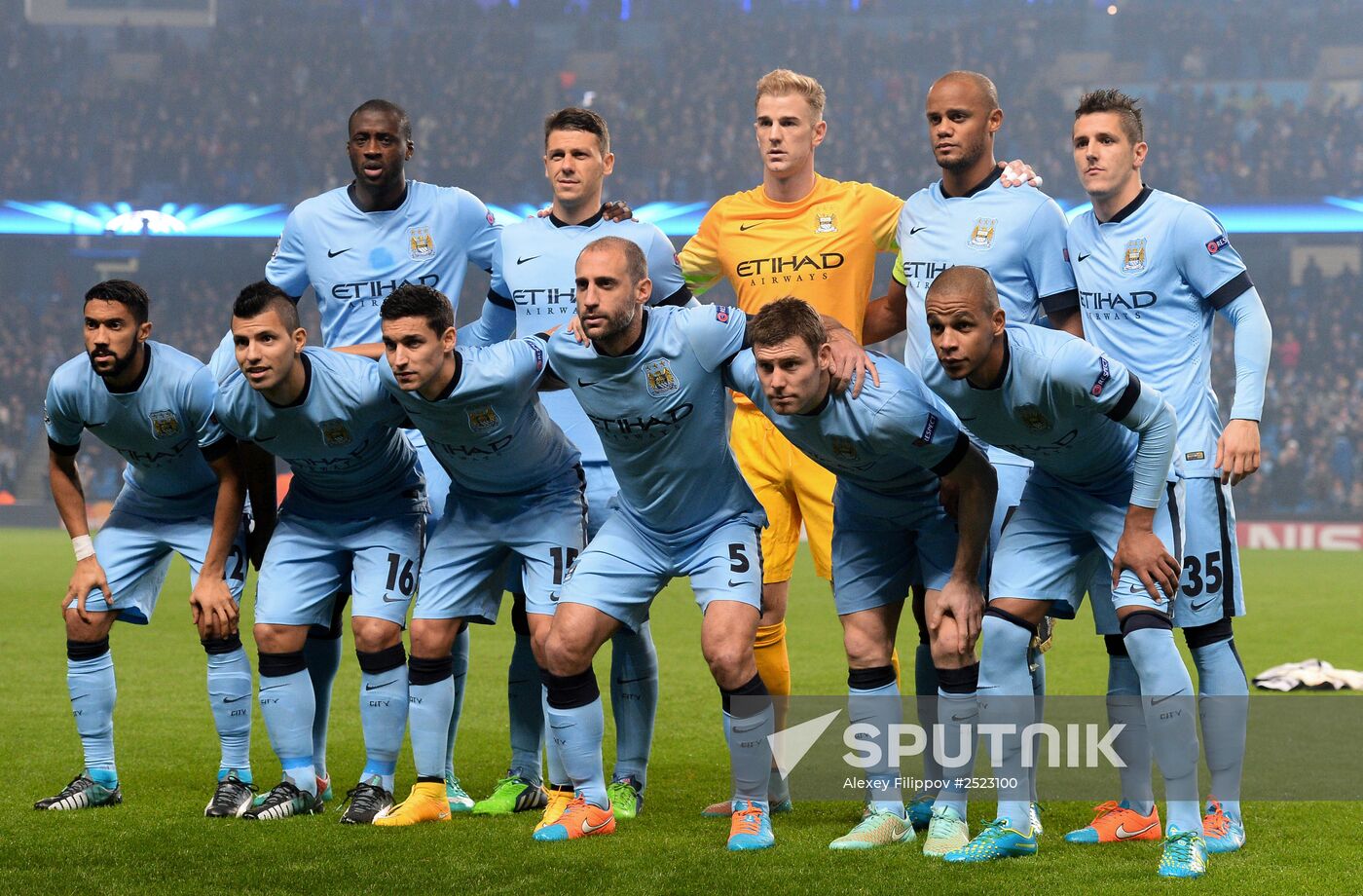 UEFA Champions League. Manchester City vs. CSKA