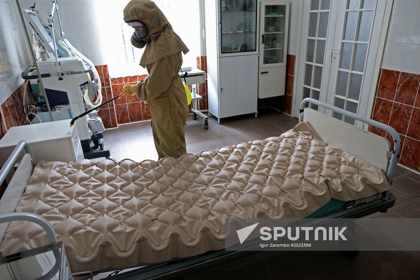 Ebola case response training