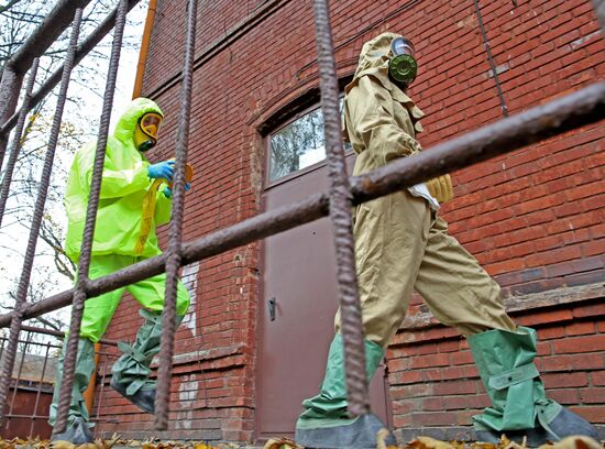 Ebola case response training