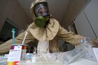 Ebola case response training