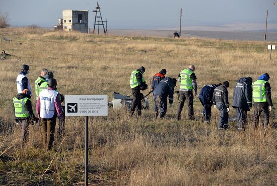 OSCE experts examine Malaysian aircraft crash site