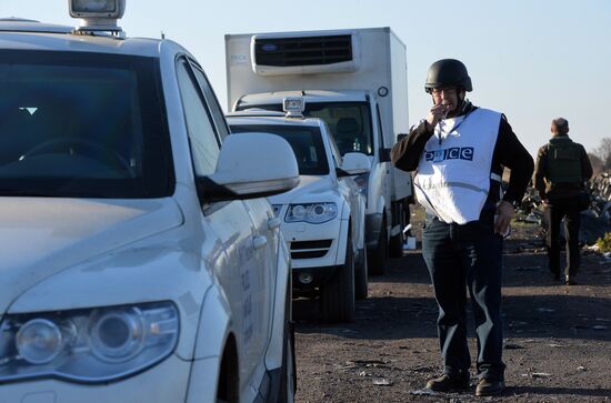 OSCE experts examine Malaysian aircraft crash site