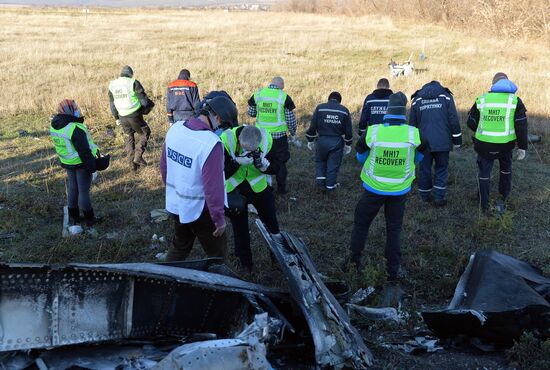 OSCE experts examine Malaysian aircraft crash site
