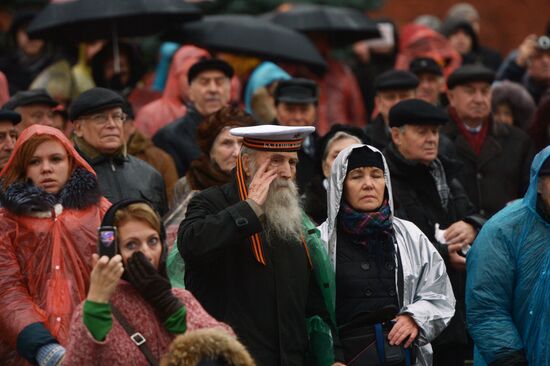 Anniversary march dedicated to November 7, 1941 military parade