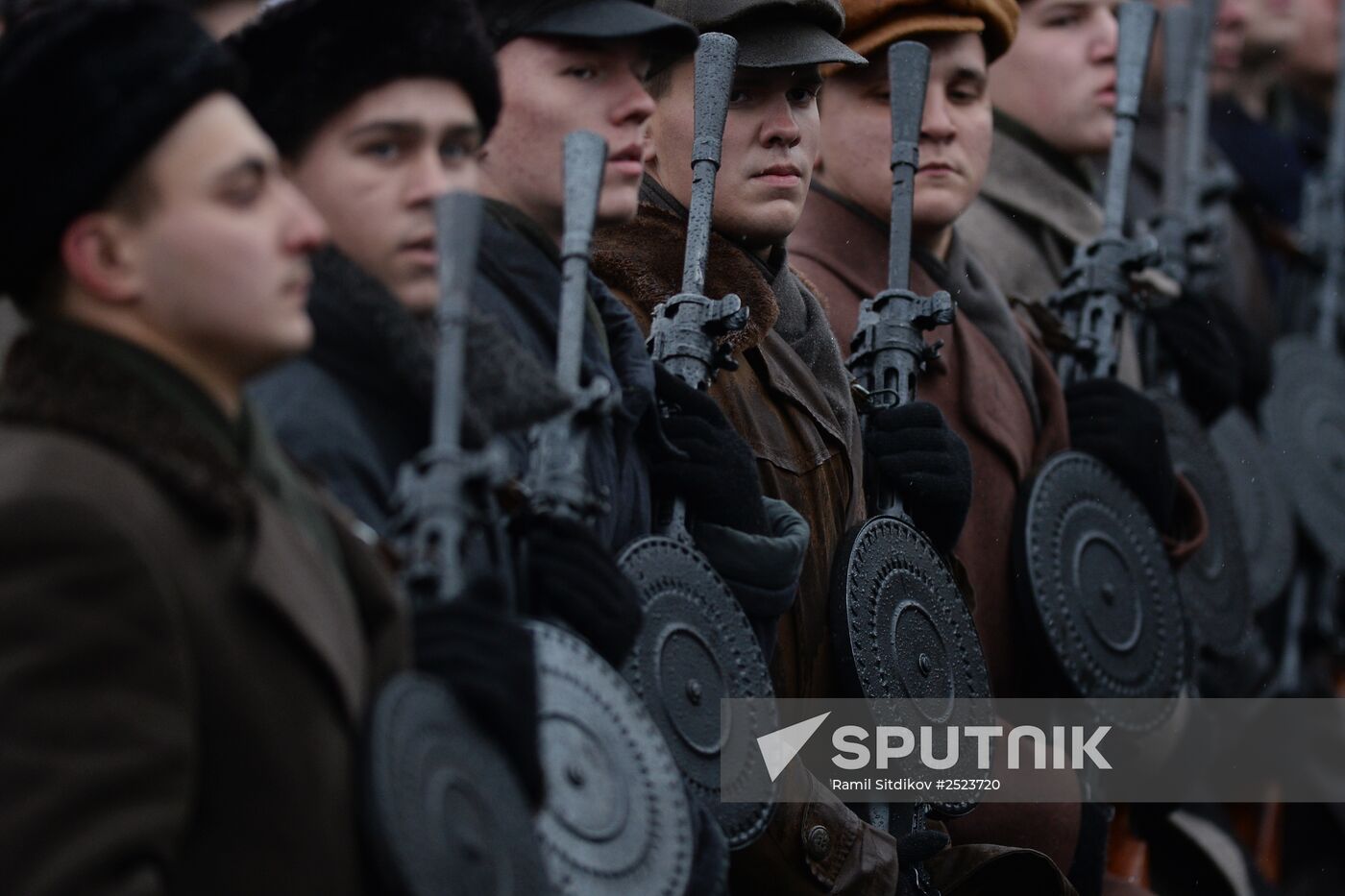 Anniversary march dedicated to November 7, 1941 military parade
