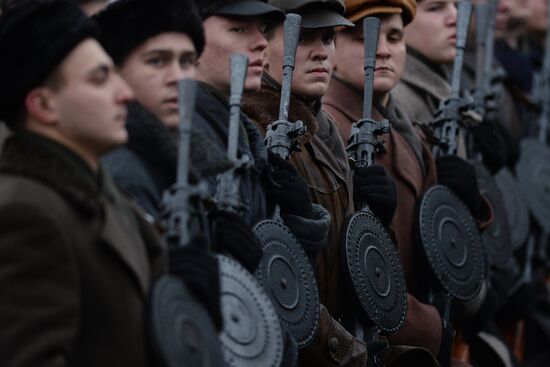 Anniversary march dedicated to November 7, 1941 military parade