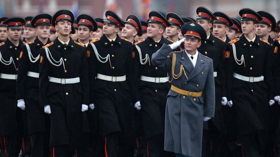 Anniversary march dedicated to November 7, 1941 military parade