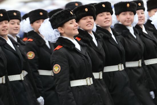 Anniversary march dedicated to November 7, 1941 military parade