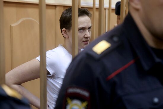 Court hears Ukraiian pilot Nadezhda Savchenko's appeal