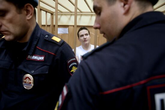 Court hears Ukraiian pilot Nadezhda Savchenko's appeal