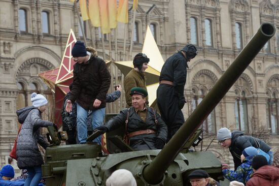 Anniversary march dedicated to November 7, 1941 military parade