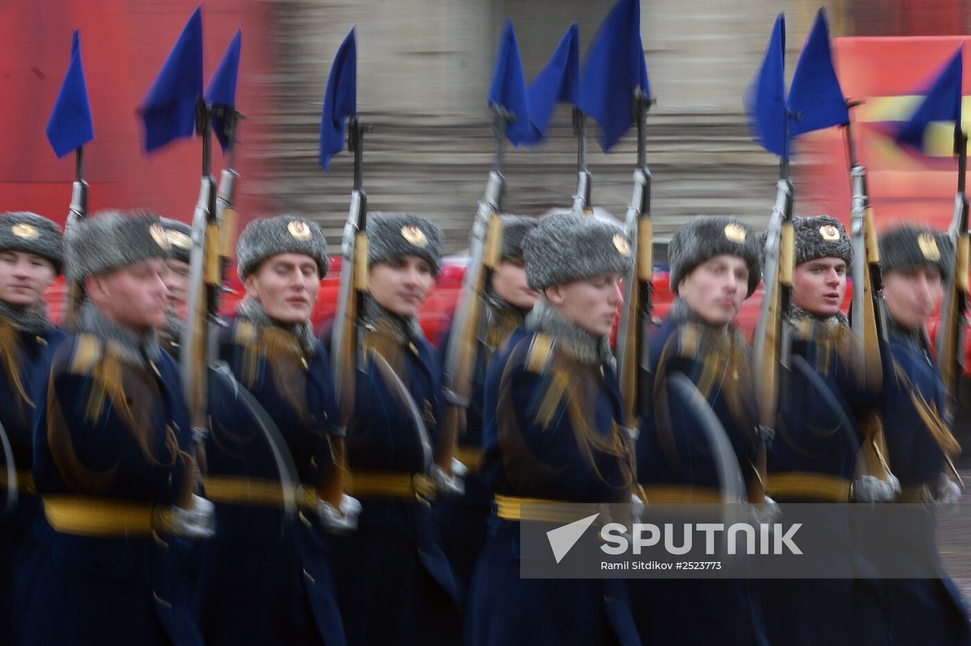 Anniversary march dedicated to November 7, 1941 military parade