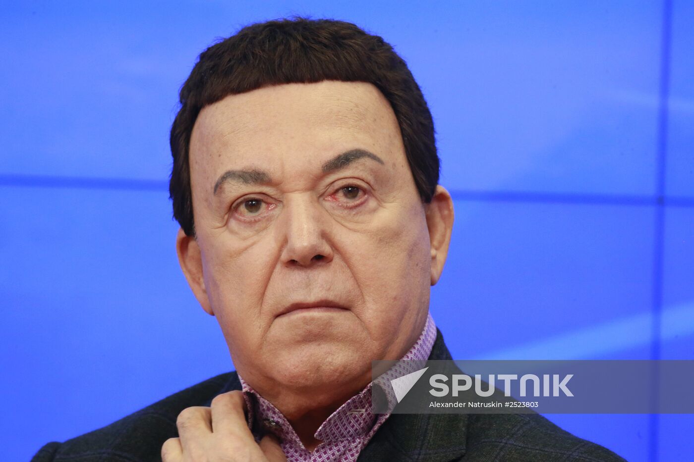 News conference by Iosif Kobzon