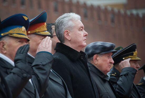 Anniversary march dedicated to November 7, 1941 military parade