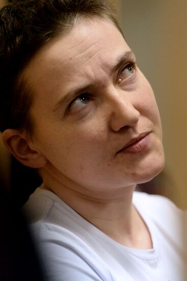 Court hears UKrainia pilot Nadezhda Savchenko's appeal