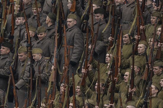 Anniversary march dedicated to November 7, 1941 military parade