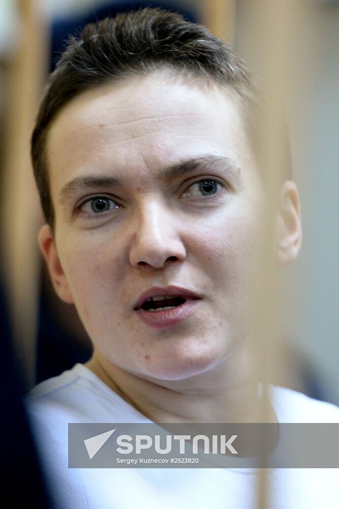 Court hears UKrainian pilot Nadezhda Savchenko's appeal