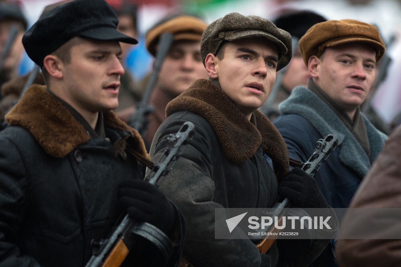 Anniversary march dedicated to November 7, 1941 military parade