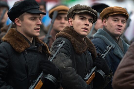 Anniversary march dedicated to November 7, 1941 military parade