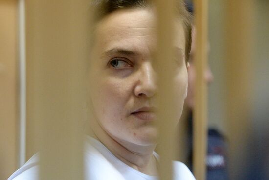 Court hears UKrainian pilot Nadezhda Savchenko's appeal