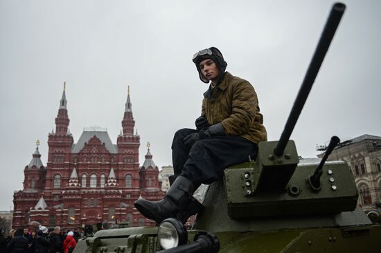 Anniversary march dedicated to November 7, 1941 military parade