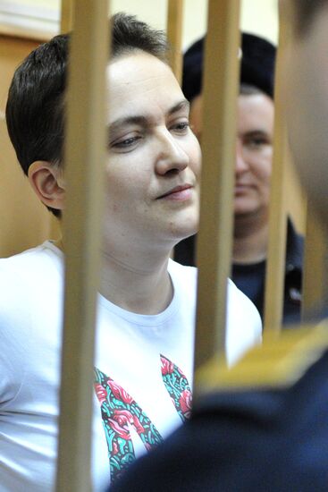 Court hears UKrainian pilot Nadezhda Savchenko's appeal