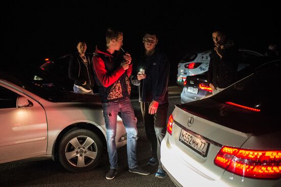 Street racers carry out night raids on "GTA gang"
