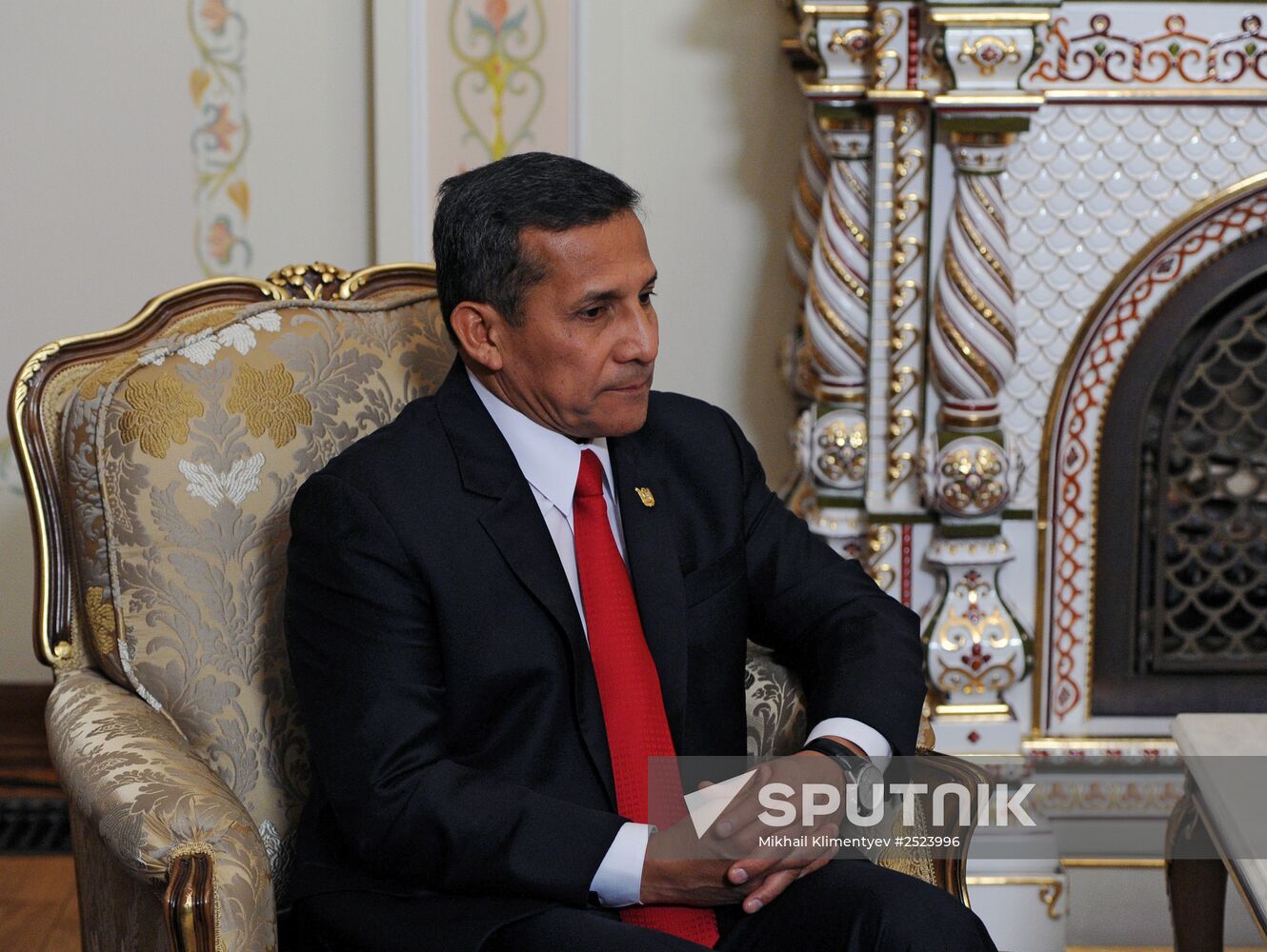 Vladimir Putin meets with Ollanta Humala