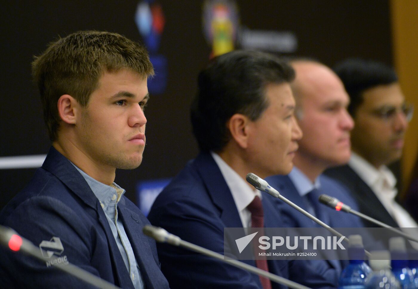 Chess. World Championship. Magnus Carlsen vs. Vishy Anand. Opening ceremony