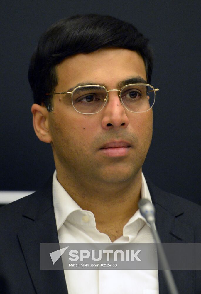 Chess. World Championship. Magnus Carlsen vs. Vishy Anand. Opening ceremony