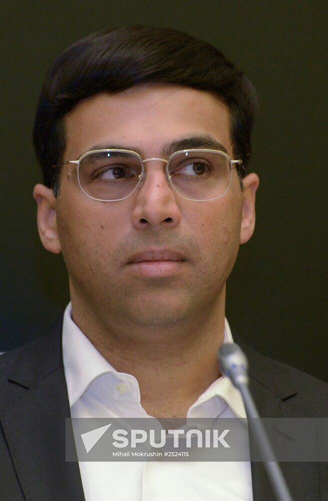 Chess. World Championship. Magnus Carlsen vs. Vishy Anand. Opening ceremony