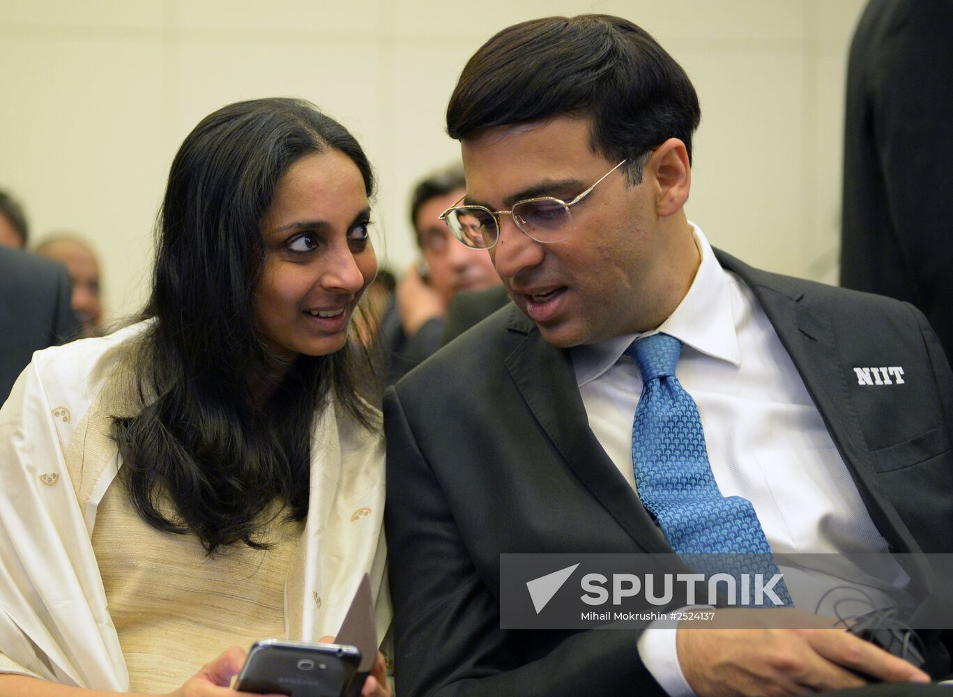 Chess. World Championship. Magnus Carlsen vs. Vishy Anand. Opening ceremony