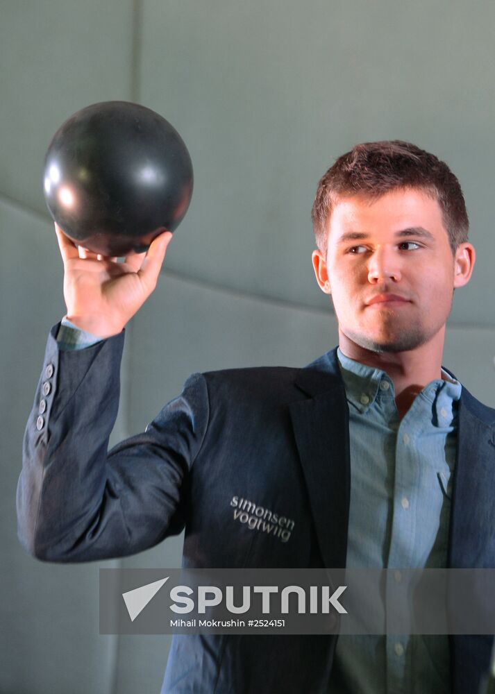 Chess. World Championship. Magnus Carlsen vs. Vishy Anand. Opening ceremony