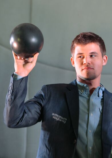 Chess. World Championship. Magnus Carlsen vs. Vishy Anand. Opening ceremony