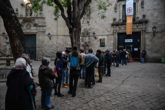 Catalonia's unofficial independence referendum