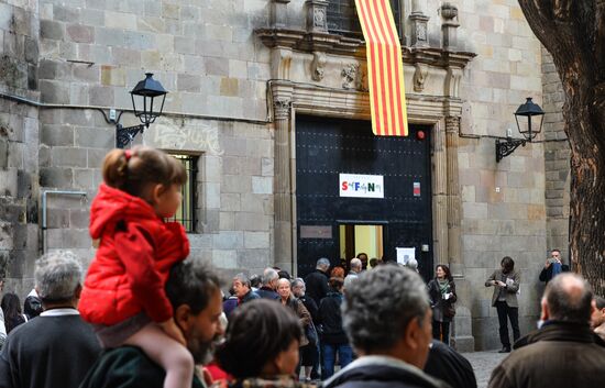 Catalonia's unofficial independence referendum
