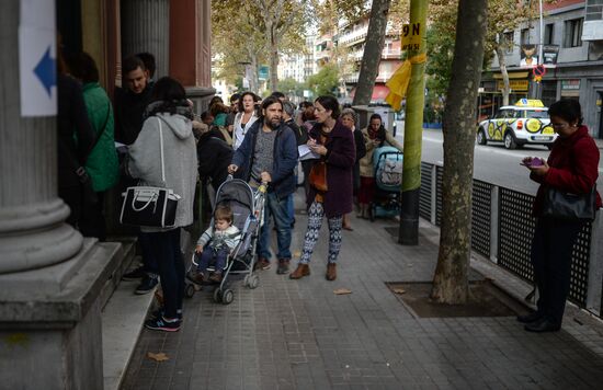 Catalonia's unofficial independence referendum