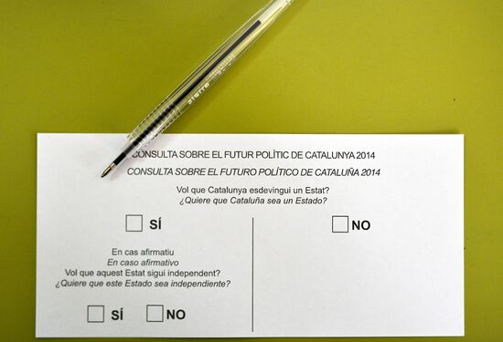 Catalonia's unofficial independence referendum