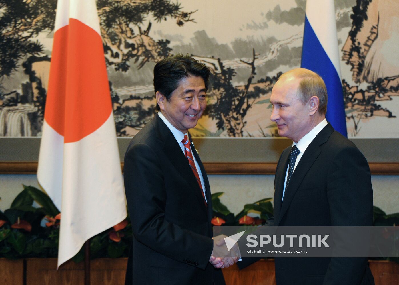 Vladimir Putin visits China