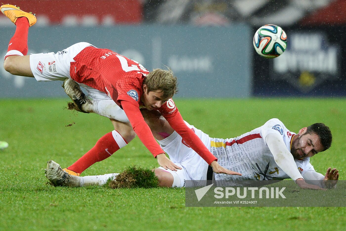 Russian Football Premier League. Spartak vs. Arsenal