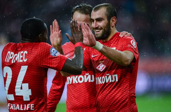 Russian Football Premier League. Spartak vs. Arsenal