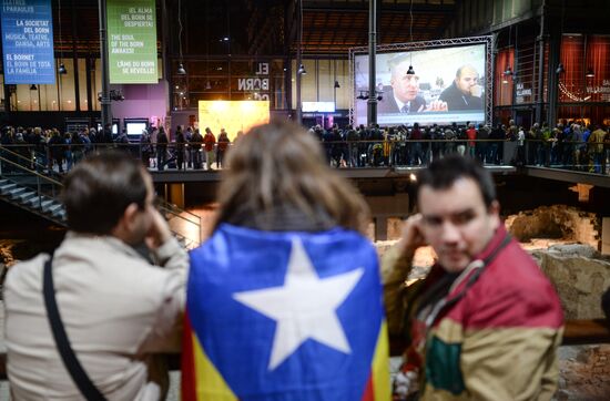 Catalonia's unofficial independence referendum