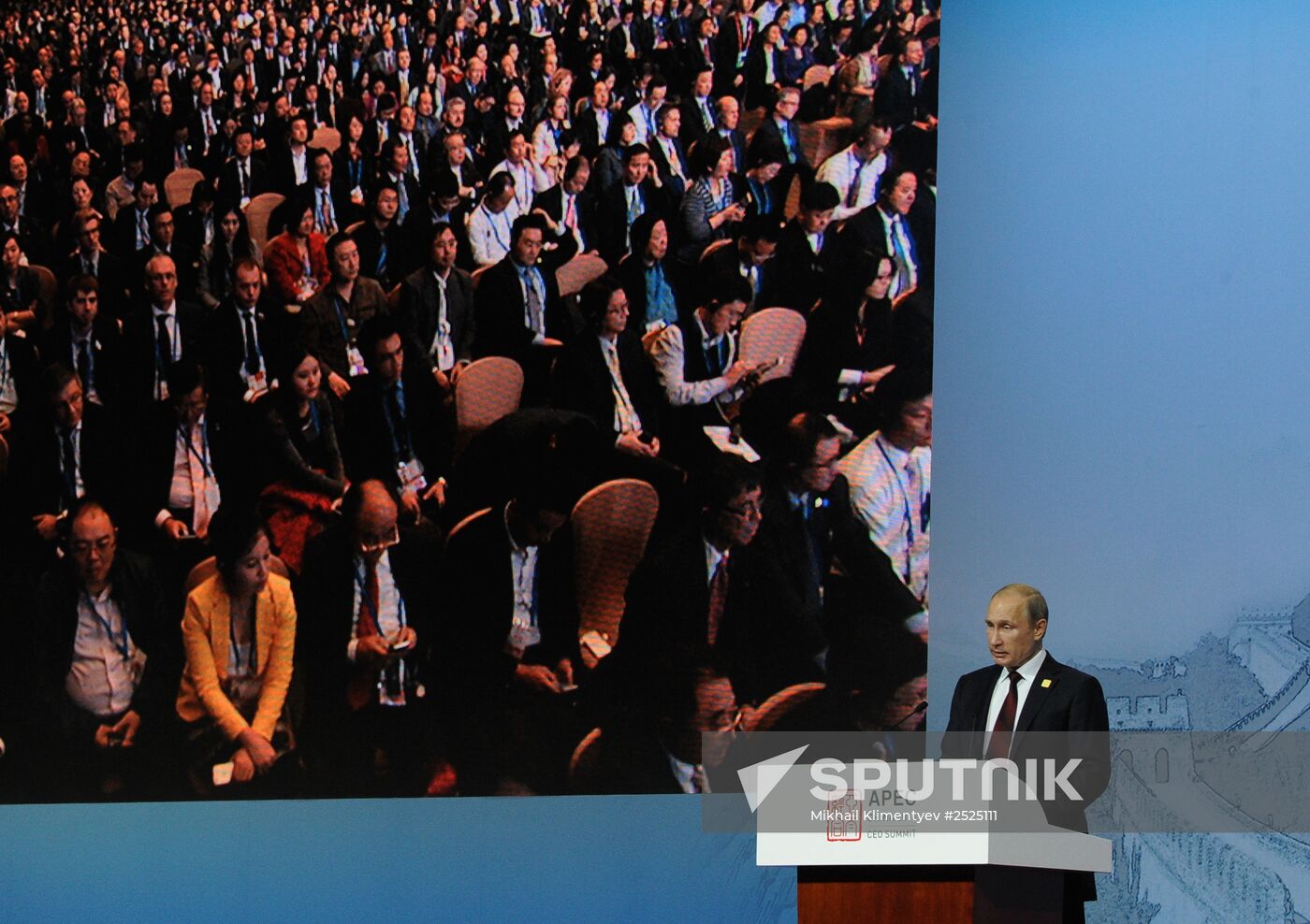Vladimir Putin at APEC summit